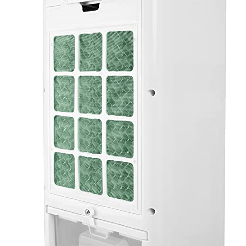 Miniatura 6 de Orbegozo Air 35 - Climatizador Evaporativo 3 En 1, 3 Velocidades, Aspas Orientables, Depósito De 3 L, Silencioso, Filtro Lavable, 60 W