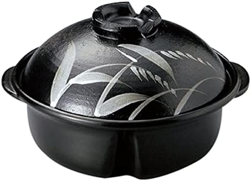 Banko Ware Earthenware Pot, No. 9 Divider Pot, 12.2 x 11.0 x 7.1 inches (31 x 28 x 18 cm), Banko Ware Direct Fire, Strengthened, Japanese Tableware, Sake Cup, Restaurant, Inn, Commercial Use