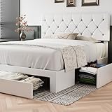 VECELO Queen Size Bed Frame...