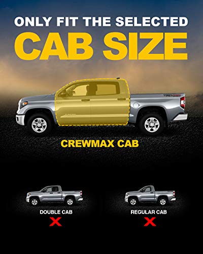 Estribos laterales para Toyota Tundra CrewMax 2007-2021 miniatura 2