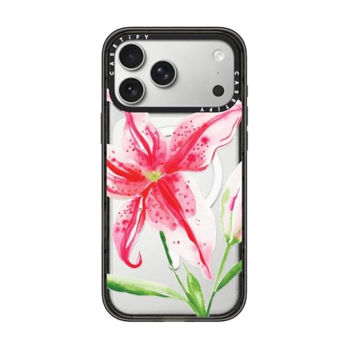 Coque iPhone 17 Pro Max design Lys Stargazer CASETiFY Impact la protection fine haut de gamme