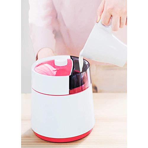 Hefacy Eismaschine Haushalt, Früchte Sorbet Automatische Eiscreme Kleine Maschine Frozen Joghurt Eiscreme, einfach zu… – Bild 3