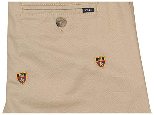 Polo RL Big Boys (8-20) Embroidered Shield Chino Pants (18, Khaki)2
