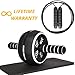 Ab Roller Wheel - Ab Wheel Roller & Knee Mat - Rueda Para Abdominales - Abdominal Wheel - Abs Roller for Men & Women - Home Gym Equipment