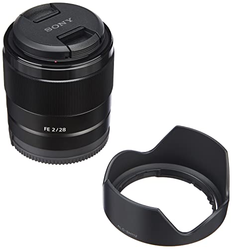 Sony SEL-28F20 Weitwinkel Objektiv (Festbrennweite, 28mm, F2, Vollformat) schwarz & SEL057FEC, Fisheye-Vorsatzkonverter… – Bild 3