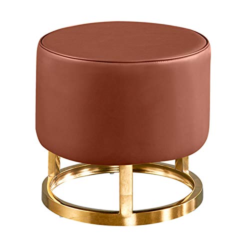 Tabouret de coiffeuse rond pour s'installer confortablement et se chausser