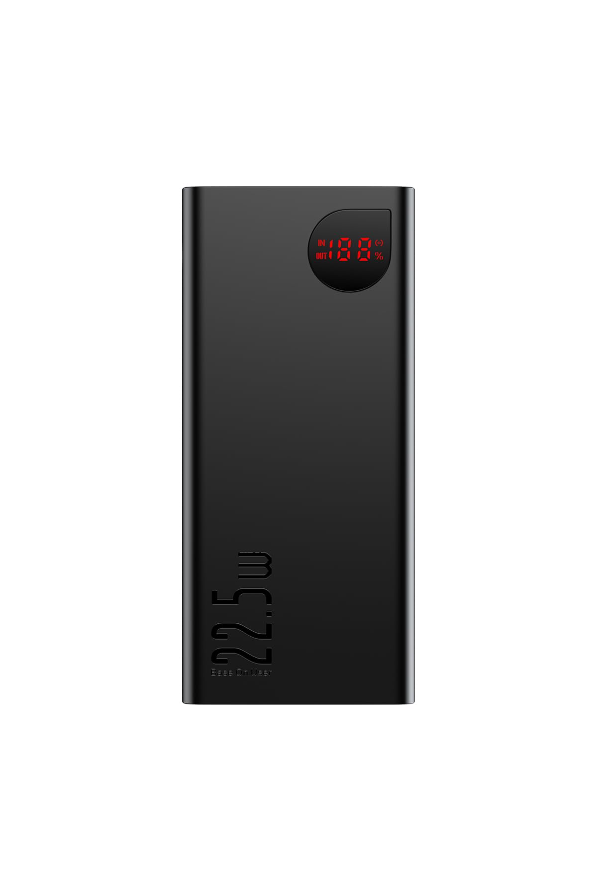 Baseus Adaman Power Bank do szybkiego ładowania, 40000 mAh, 22,5 W, czarny