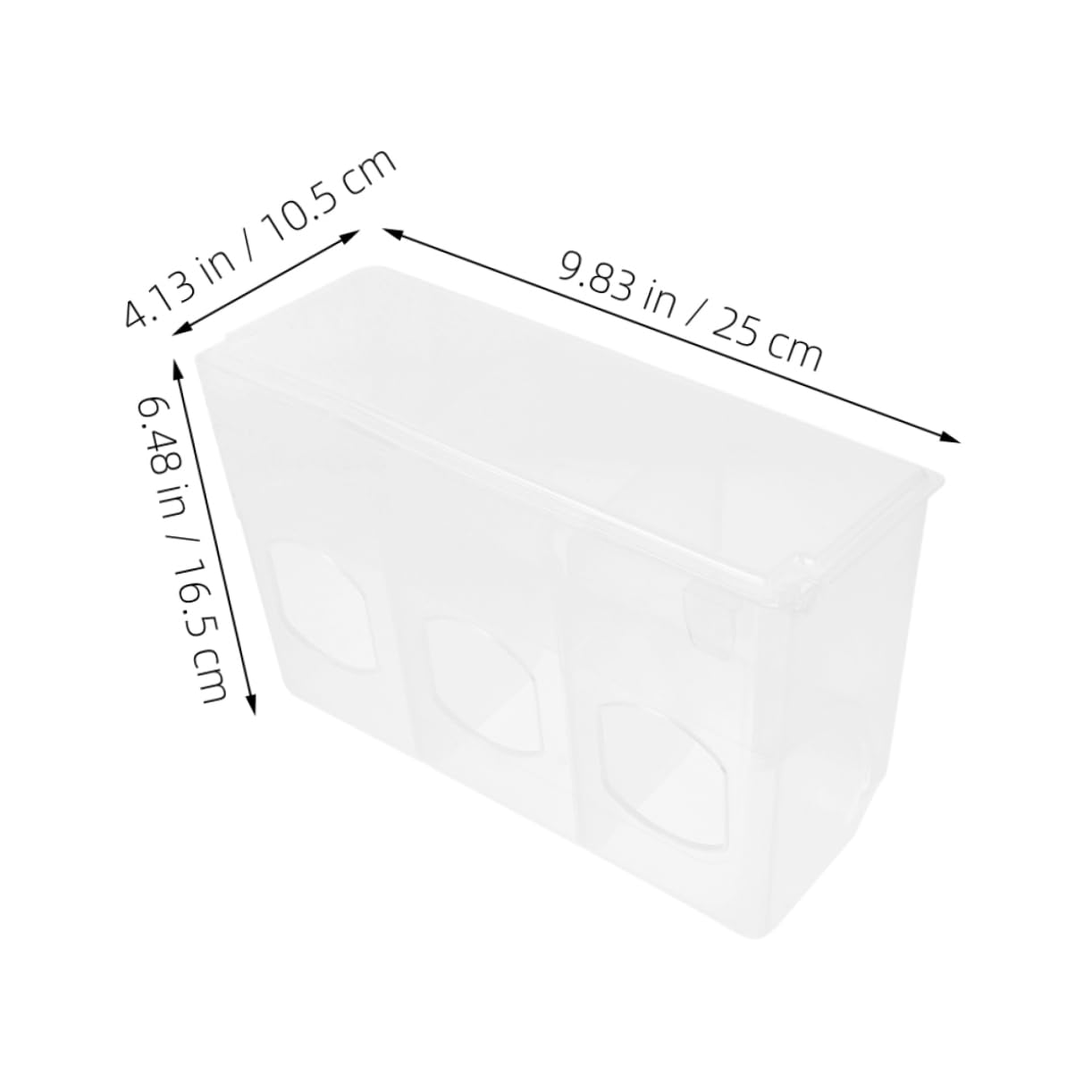 Abaodam Mangiatoia per Piccioni Plastica Metodo Antisperdimento 2 Pezzi per Gabbia Alimentazione Automatica