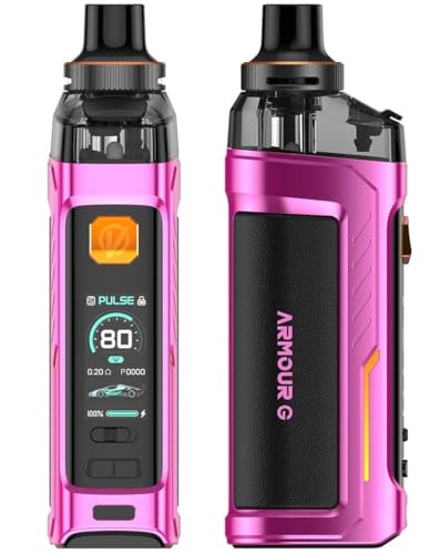 For Vaporesso ARMOUR G Pod Kit | Original 80W 3000mAh Box Mod ARMOUR G Pod (DTL)+ GTX 0.2Ω + 0.4Ω Mesh Coils Vaporisateur, Sans nicotine