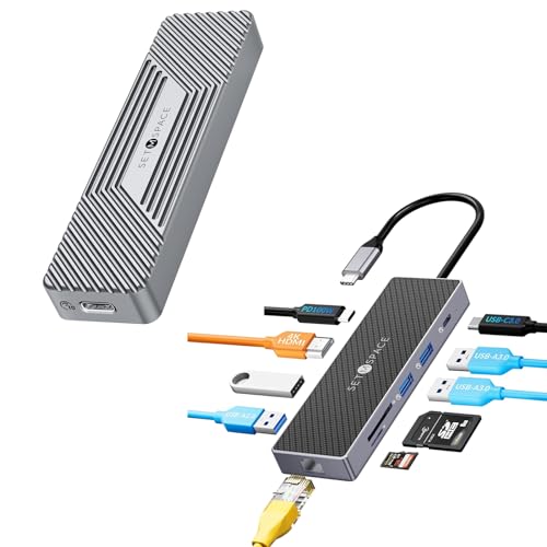 M.2 Enclosure, USB C Docking Station miniatura 1