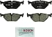 Bosch BC763 QuietCast Premium Ceramic Disc Brake Pad Set For Select BMW 318i, 318is, 323i, 325Ci, 325i, 325xi, Z4; Saab 9-5; Rear