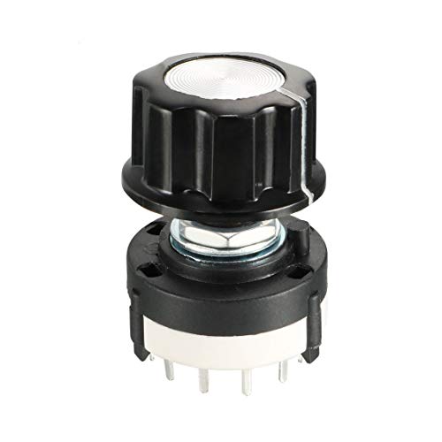 Sélecteur rotatif uxcell 1P12T pour résoudre les pannes de commutation