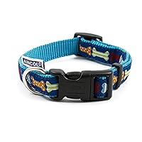 Algopix Similar Product 4 - Ancol Bone Dog Collar, 20-30 cm