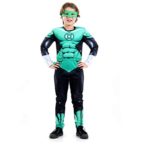 Lanterna Dc Premium Infantil Sulamericana Fantasias Verde M