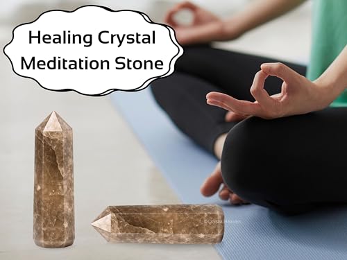 Image of Crystal Heaven Certified Smoky Quartz Tower Obelisk Point For Chakra, Healing And Balancing - Aaa Grade Original Certified Gemstone Agate For Reiki Meditation Yoga Spiritual (2-3 Inches)