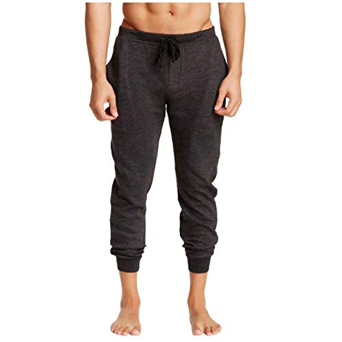 Bottoms Out Ottoman Jogger Cuffed Ankle Draw Cord Sweats Swetpants Fitness Performance Sweats Joggers for Men