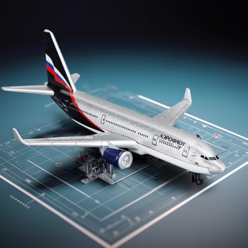 Modelo de avión Rusia 330 miniatura de metal coleccionable 6