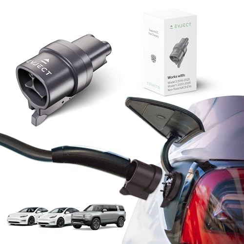 Adaptateur CC NACS pour charge Tesla Model 3 Y S X d'urgence sécurisée