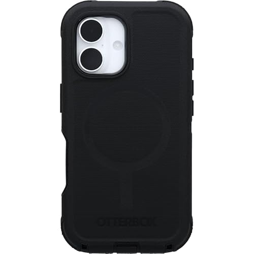 OtterBox Apple iPhone 16 Defender Series Case - Non-Retail Packaging (Black)