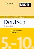 duden 150 diktate 5 bis 10 klasse pdf  SMS Deutsch - Grammatik 5.-10. Klasse (Duden SMS - Schnell-Merk-System)