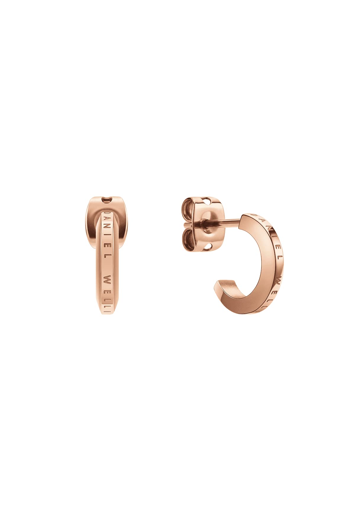 Daniel Wellington Elan Earrings Stainless Steel (316L) And Rose Gold Plating