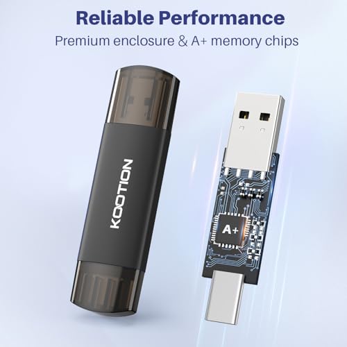 Clé USB 32go double embout pour transfert direct de données informatiques - 5