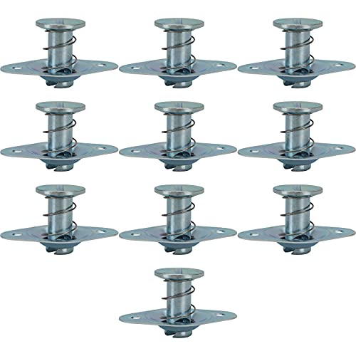 Self-Ejecting Quarter Turn Fasteners, .700 Inch Grip, Pack/10