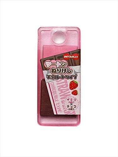 LEMON cute scented Japanese erasers in pink and brown