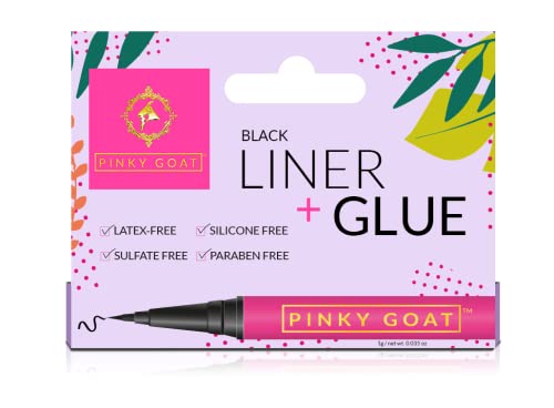 PINKY GOAT Black Liner & Glue