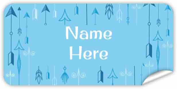 Personalized Name Labels - Cute Customized Designs for Both Babies and Kids - Great for School and Daycare - Easy-to-Apply Stickers Have a Matte ...