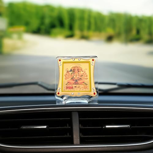Image of Panchmukhi Hanuman Idol Statue for Car Dashboard Home & Office Showpiece Decor