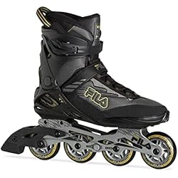 Patines Fila Master FILA SKATES 010622240 Master XT Inline Skate Hombre Black/Gold Tamaño 44