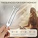Premium Tuning Forks for Healing Instrument (128Hz, 256Hz, 512Hz) - Tuning Fork Set with Reflex Hammer, Sound Healing Instruments for Essential Yoga/Chakra/Sound Therapy