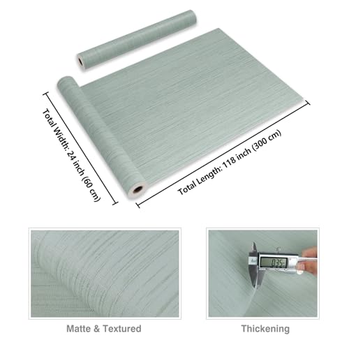 Papel lino verde claro autoadhesivo CRE8TIVE quita manchas y cubre azulejos viejos 6