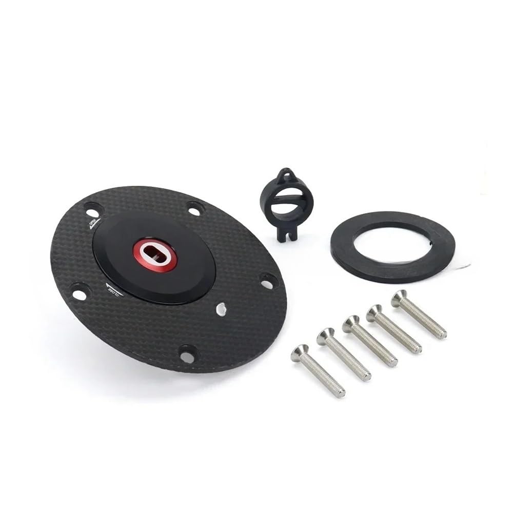 Tappo Serbatoio Carburante Moto Per 8511988-1991 Per 888 1992-1993 Per 907 IE 1991-1992 Accessori Per Moto Tappi Serbatoio Carburante(Red)