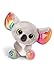 NICI Peluche GLUBSCHIS Koala Miss Crayon, con Ojos Grandes y Brillantes, 15 cm, Color: Gris/Blanco/Multicolor, 46319, One Size