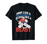 Eishockey Torhüter Goalie Sprüche Outfit Kostüm Jersey T-Shirt