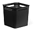 Produktbild Rotho Brisen Aufbewahrungsbox 18 l, Kunststoff (PP), Schwarz, 18 Liter (29 x 29 x 28 cm)