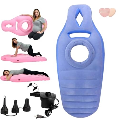 Inflatable Pregnancy Pillow with Hole