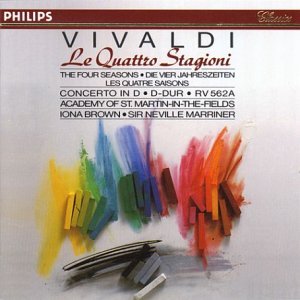 4 Seasons [Audio CD] Vivaldi; Brown; Marriner and Amf
