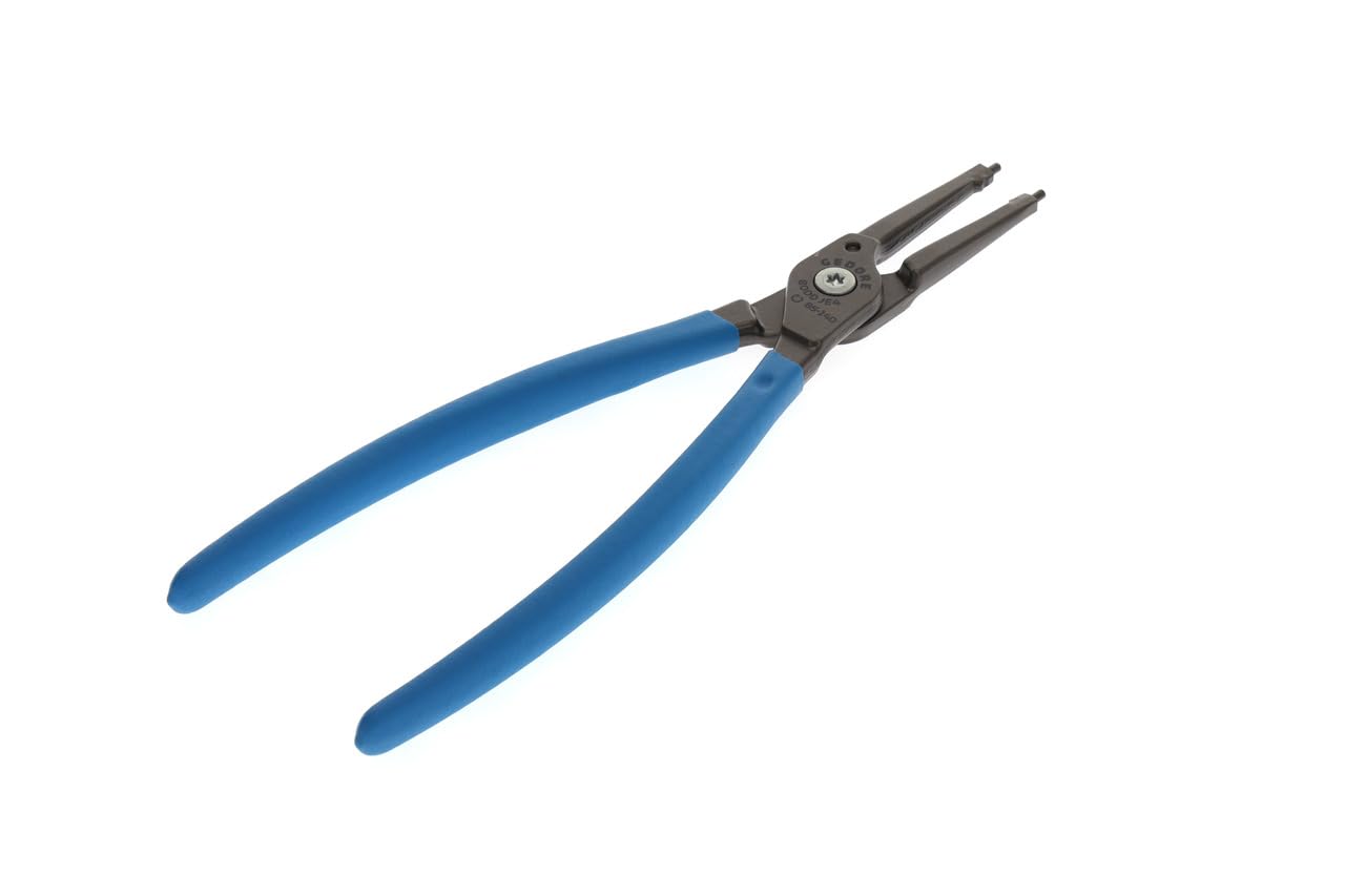 GEDORE Pinza di Montaggio per Anelli di Sicurezza Interni, Anti-Torsione, Becchi Dritti, Diametro Punte 3.2 mm, 8000 JE 4