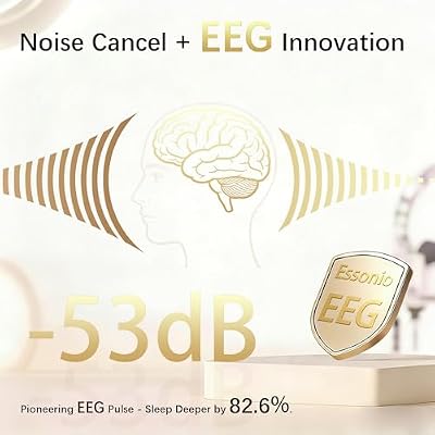 H8 Sleep Earbuds 53dB High-Frequency Noise Reduction, Small Earplugs for Side Sleepers, 80H Playtime, Snore Blocking Comfortable Earbuds, Bluetooth 5.4 Ear Plugs for Side Sleeper, Airplane