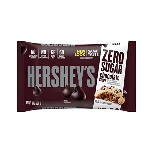 HERSHEY'S Sugar Free Chocolate Chips (8-Ounce Bag)