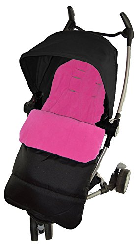 Chancelière/Cosy orteils Compatible avec Quinny Zapp Poussette Rose Rose
