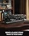 Nifeliz 1225 Locomotive Building Set, Classic Steam Train Model Toy for Adult Collectors, Display and Gift Giving (1,593 PCS, NF10323)