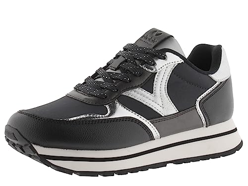 Victoria Basket Basse Cometa Multimatériaux - Sneakers Tennis Femme