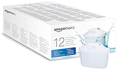 Amazon Basics Water Filter Cartridges, 12 pack , fits and compatible with all BRITA jugs incl. PerfectFit & Amazon Basic Ju…