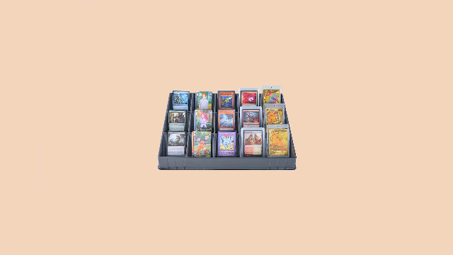 Amazon.com: D DACCKIT Card Sorting Tray for Trading Cards, Card