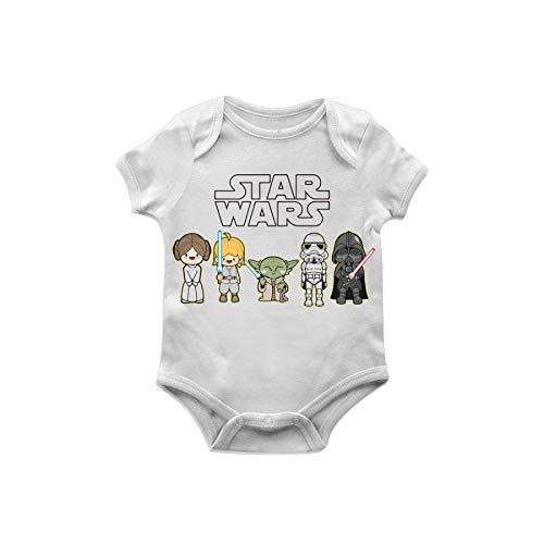 Body Bebê Star Wars Personagens TAM M