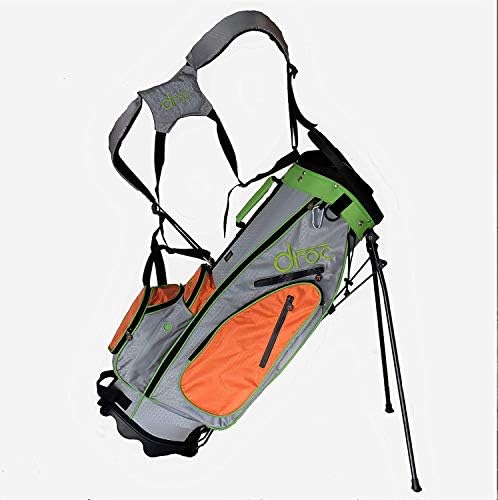 Droc - Nikki Golf Stand Golf Bag Adult 2.0 (Black_Orange_Silver)